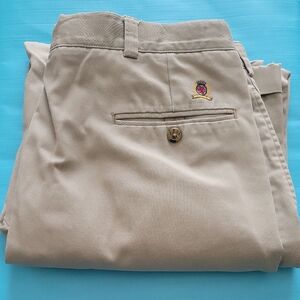 Tommy Hilfiger Pleated Front With Cuffed Bottom Pants 36x30